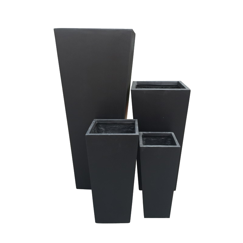 frost-resistant square planters