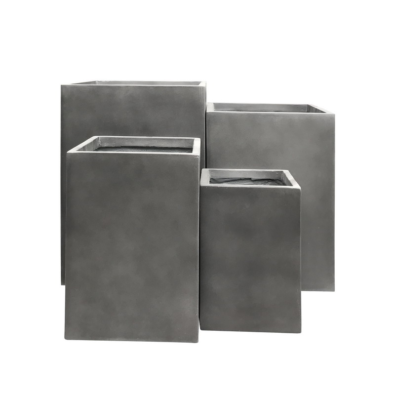 decorative square planters