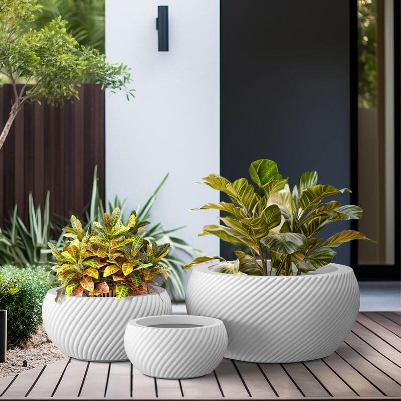 decorative planter shapes