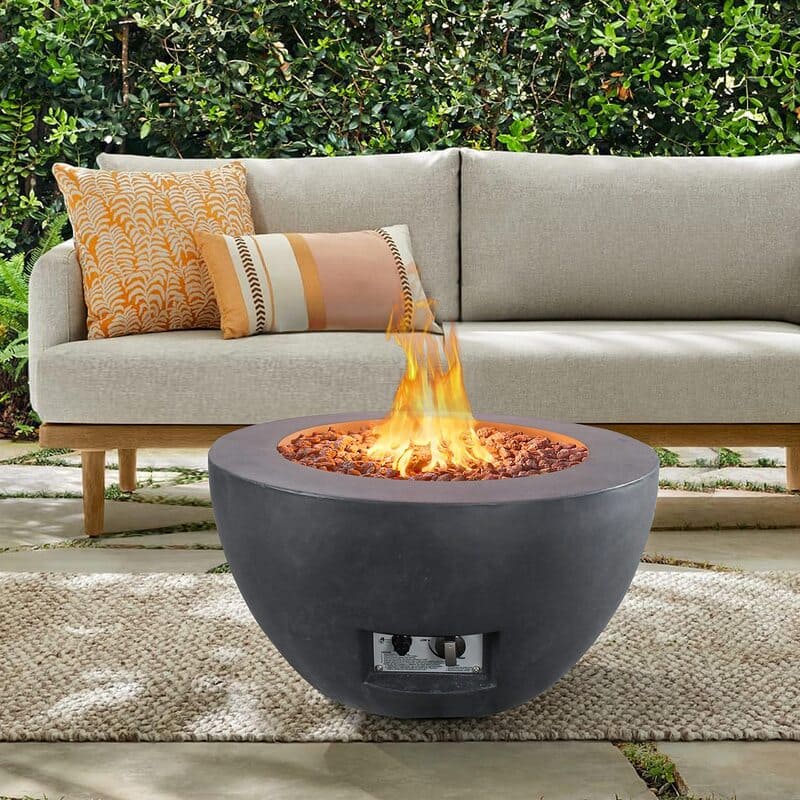 durable gas fire features