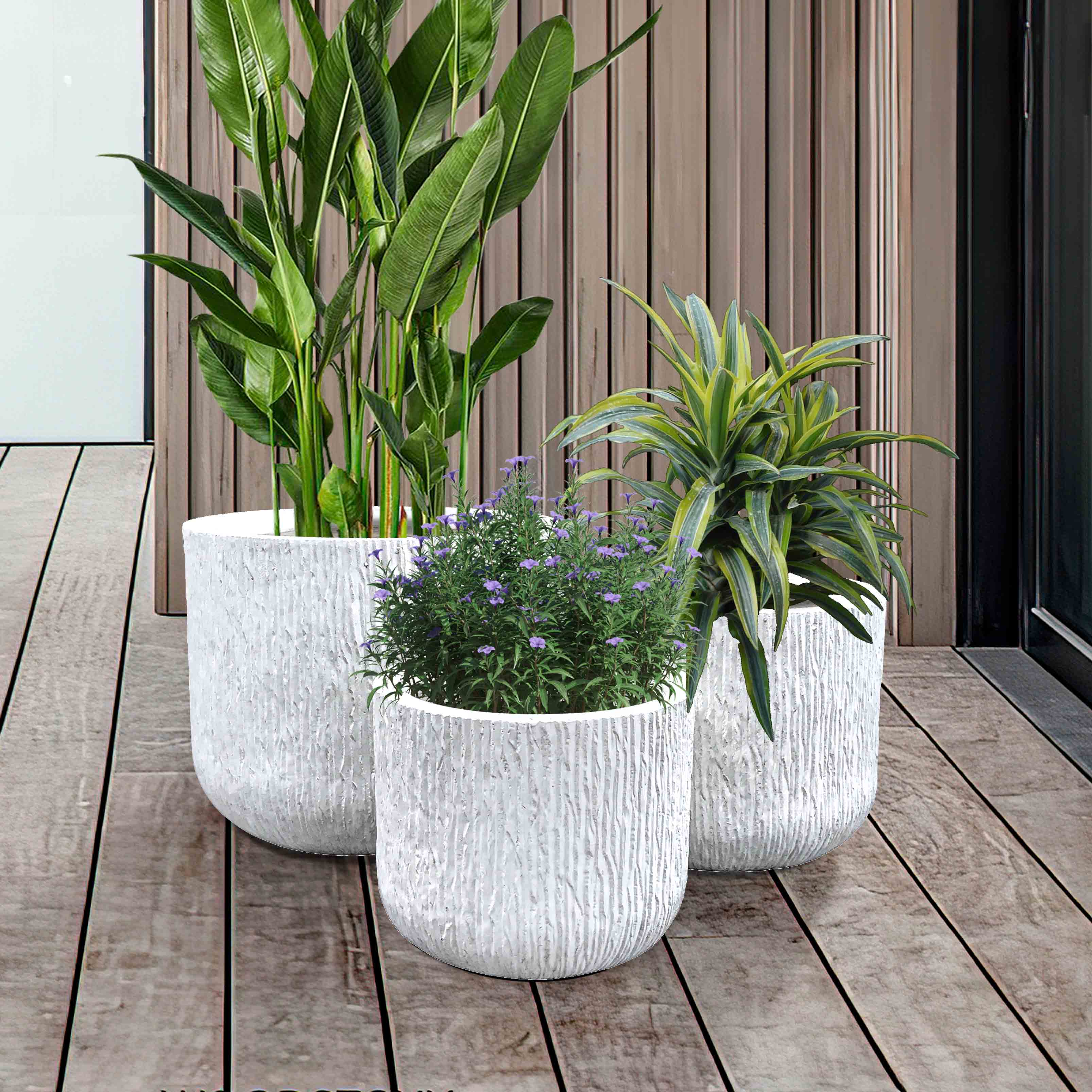 commercial outdoor planter